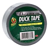Henkel 00-03365 Duck 1.88-Inch-by-15-Yard Colored Duck Tape, Chrome
