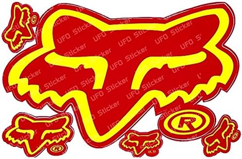 1 Atv Bike Car Moto Automotive RC Dunlop Honda Showa racing decing decal sticker FH005