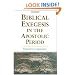 Biblical Exegesis in the Apostolic Period