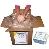 Nat�rliches Set f�r Rheuma Behandlung: Gebrauchsfertige SIVASH-Heilerde (Soleschlick) 1 kg + Spatel + naturbelassenes rosa Meer-Badesalz 5 kg. Bei chronischen Schmerzen der Knochen, Gelenke, R�ckenschmerzen, Bandscheibenvorfall, Ischias...von "SIVASH"