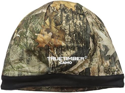 TrueTimber Camo Polyester Reversible Beanie, Kanati, One Size