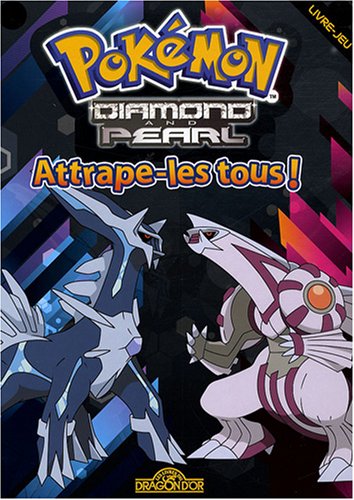 Childrens Toyshop  Livres : Pokémon Diamant et Perle : Attrape-les tous !