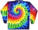 Sundog Rainbow Swirl Tie-Dye L/S T