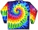 Tie Dye Mania Rainbow Swirl Tie-Dye Long Sleeve T