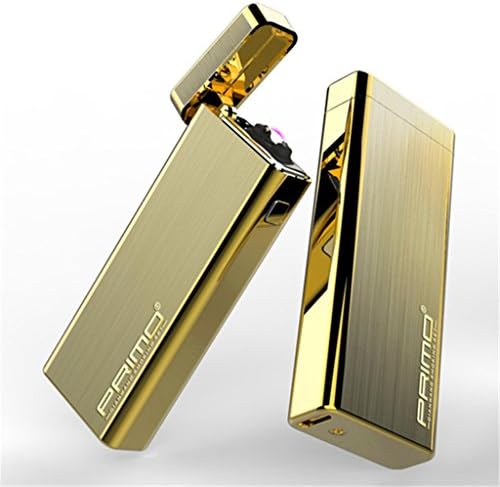 Electric Arc Lighter - Windproof Dual Arc Plasma Lighter - USB Rechargeable Dual Pulse Electronic Lighter - Flameless Plasma Beam Lighter