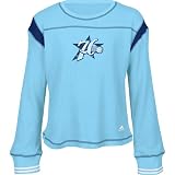 Adidas Philadelphia 76Ers Long Sleeve Waffle Knit T-Shirt Medium