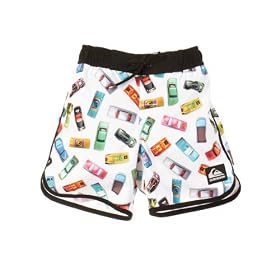 Shorts de bain Racer Boy Quiksilver - Noir