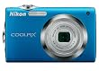 Nikon S3000 Digital Camera - Blue (12MP, 4x wide Optical Zoom) 2.7 inch LCD