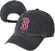 Men`s Boston Red Sox Clean-Up Adjustable Cap