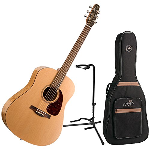 Seagull S6 "The Original" Acoustic Guitar w/Free $49 Seagull Embroidered Logo Gig Bag and Free Stand