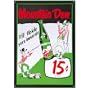 Mountain Dew Soda 15 Cents Retro Vintage Tin Sign