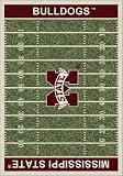 Milliken Green Mississippi State Bulldogs 5' 4 x 7' 8 Area Rug