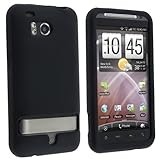Htc ThunderBolt Incredible HD 6400 Silicone Skin Case (Black)