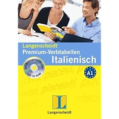 Langenscheidt Premium-Verbtabellen Italienisch: Mit Konjugationstrainer auf CD-ROM