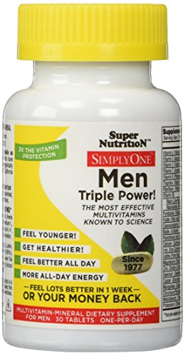 SuperNutrition Simply One Men 30 Tab SuperNutrition Simply One Men 30 Tab
