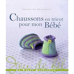 Chaussons en tricot pour mon B�b�