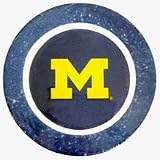 Michigan Wolverines Dinner Plates - Set of 4