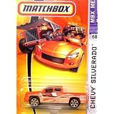 Mattel Matchbox 2007 MBX Metal 1:64 Scale Die Cast Car # 68 - Orange Pick-Up Truck with...