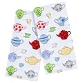 Mad About Cooking Teapots Printed Tea Towels, Pack of 2