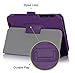 [Corner Protection] ASUS MeMo Pad 7 ME 176CX Case Cover, FYY Premium Soft Folio Leather Case for ASUS MeMo Pad 7 ME 176CX Purple (With Auto Wake/Sleep Feature)