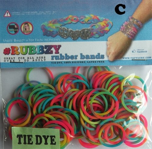 Tie Dye Rubbzy Loose Rubber Bands