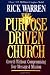 Image of The Purpose Driven Church: Every Church Is Big in God's Eyes