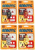 Stikfas Cuboyds Robot Figures Set Of 4IMAGE