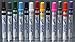 Nissen FPBKM Standard Feltip Paint Marker, Black