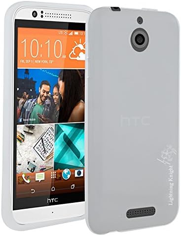 Desire 510 Case, HTC Desire 510 TPU Case - LK [Ultra Slim] [Perfect Fit] [Scratch Resistant] TPU Gel Rubber Soft Skin Silicone Protective Case Cover for HTC Desire 510 + Stylus Pen (Clear)