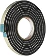 Frost King R534H Sponge Rubber Foam Tape 3/4" wide by 5/16-Inch thick by 10 ft. long, Black