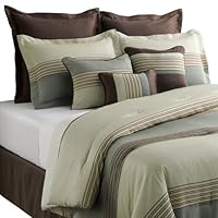 EverRouge Silver Lake 9-Piece Comforter Set, King