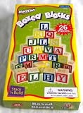 Kids Toy 26 Piece ABC Stack N' Build Boxed Blocks with Learning Pictures
