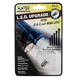 C & D Cell Maglite LED Upgrade Kit, White LED
