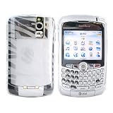 For Blackberry Curve 8330 Crystal Gel Case Zebra Clear