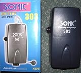 Sonic 303 Battery Air Pump Aquarium Fish Tank Emergency Transport