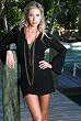 Long Sleeve Tunic with Crochet Band Gauze Cover Dress