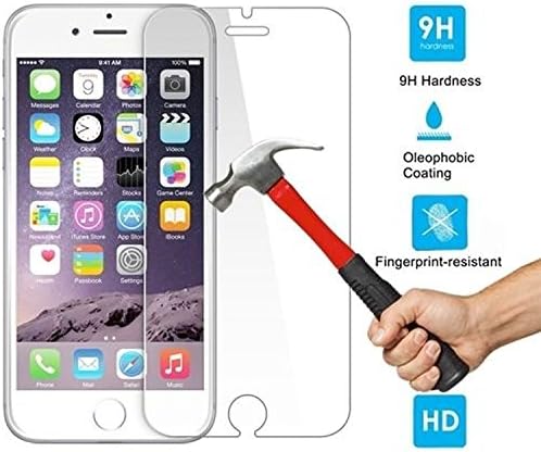 Mobilworx® New Apple iPhone 4 4S CLEAR Ballistic Tempered Glass Unbreakable Shatter Proof Screen Protector Guard 9H Hardness(Apple iPhone 4S)