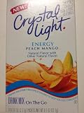 Crystal Light Energy On The Go, Peach Mango, 10-Count (Pack of 6)