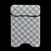 Macbook Pro Sleeve Plaid/black