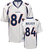 Javon Walker Jersey: Reebok White Replica #84 Denver Broncos Jersey - XX-Large