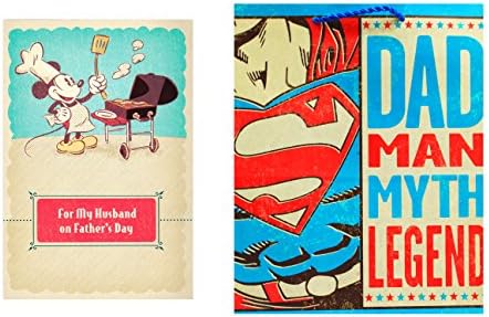 Hallmark Fathers Day Card "With Love From Your Daughter"&amp; Gift Bag