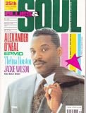 BLUES & SOUL MAGAZINE MAGAZINE BACK ISSUE #579 ALEXANDER ONEAL - EPMD - THELMA HOUSTON & JACKIE WILSON
