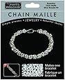 Midwest Products Chain Maille Silver Byzantine Bracelet Jewelry Kit