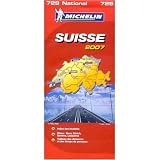 Michelin Map No. 729 Switzerland, Scale 1:400,000 (Michelin Guides)