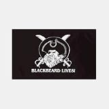 Outdoor Living : Pirate Flag - Blackbeard Lives!