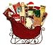 Ultimate Gourmet Sleigh Christmas Gift Basket