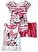 Disney Girls' 3 Piece Minnie Chic Short Set