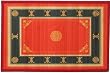Laser Printed Split Bamboo Placemat 18" x 12" Set / 6
