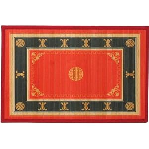 Laser Printed Split Bamboo Placemat 18 x 12 Set 6 by 