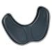 Electronics : Fellowes Professional Series Palm Support Memory Foam Silver and Black 8037502